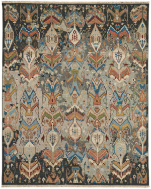 Leylan Charcoal Multi
